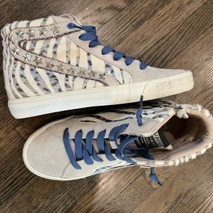 New! Vintage Havana High Top Sneakers. Size 7.5